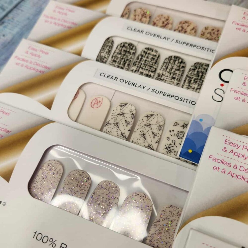 Color Street Press On Overlay Nail Designs Grab Bag # 3- Overlays - Picture 3 of 4